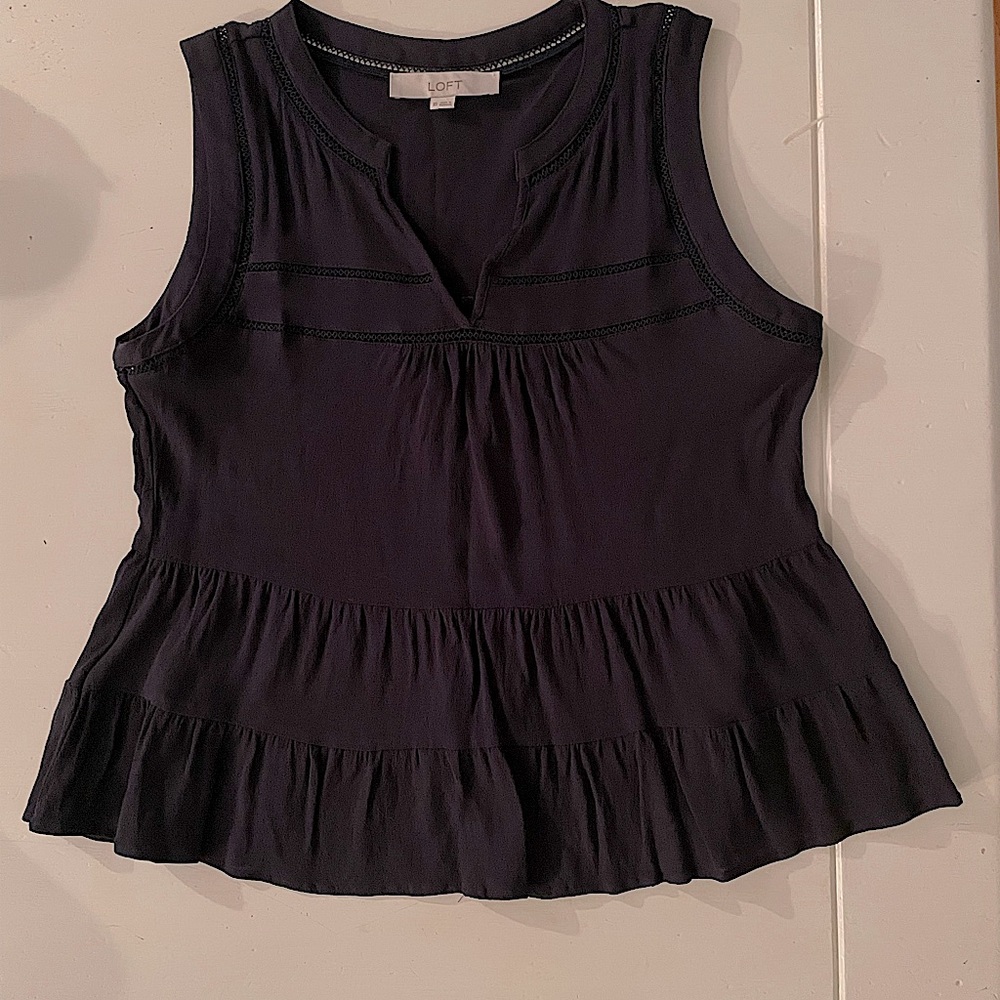 Navy Blue Loft XS Swing Top